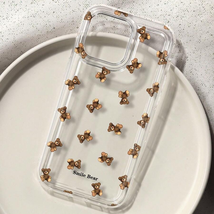 Flower Bear Print Phone Case f - Apple Iphone 16 评论和价格