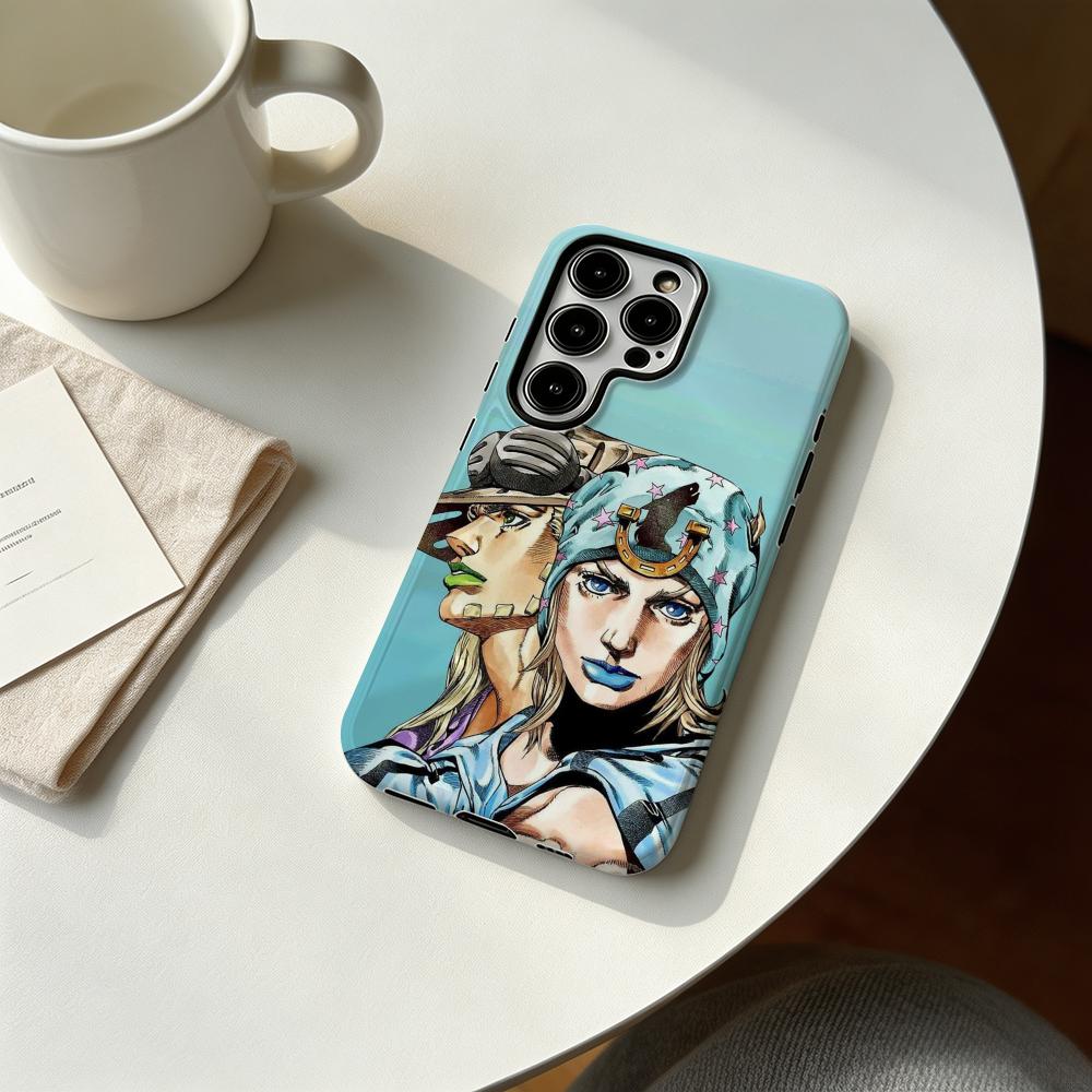 Hot cool Anime J-JOJO Steel Ba - Samsung Galaxy S25 评论和价格